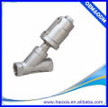 JZF Series stainless steel DN20 angle seat valve with plastic head